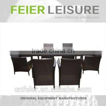 2014 PE Rattan/wicker Outdoor Garden Coffee Tables and Chairs photo-4