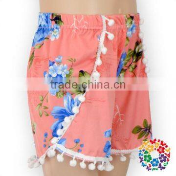 Soft Material Beautiful Flower Baby Toddler Kids Summer Shorts for Children photo-4