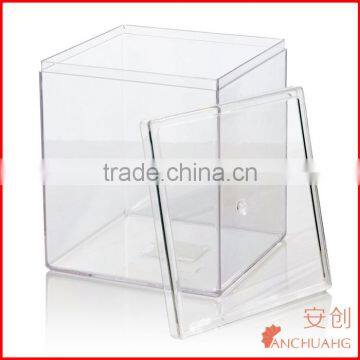 Acrylic Box/Case Plastic Container With Removable Lid photo-2