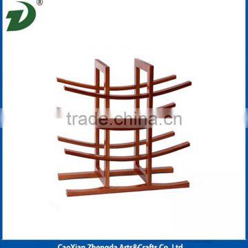 12 Bottles Wine Bottle Rack, Bamboo Wine Rack