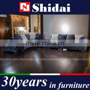 New Model Blue Color Big Corner Sofa Sectional G1105-RE photo-4