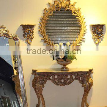 China Munafacturer Wholesales Hot Selling Console Table With Framed Mirror photo-2