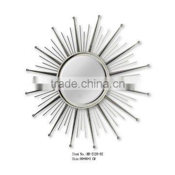 Stainless Steel Framed Mirror With Light MH-2120-01 photo-2