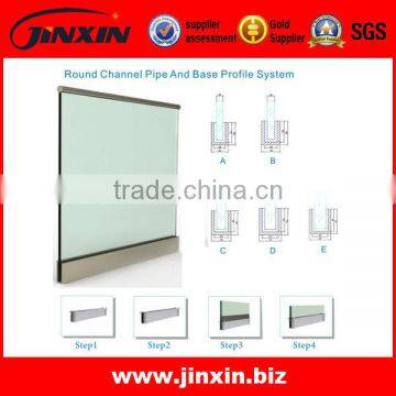 JINXIN Stainless Steel Handrail Oval Channel Pipe photo-5