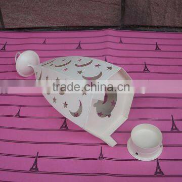 2017 Black Moroccan Vintage Style OEM Metal Lantern Candle Holders photo-2