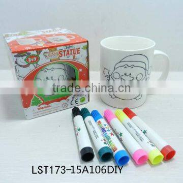 Ceramic Christmas Diy Paint Design Mug photo-3