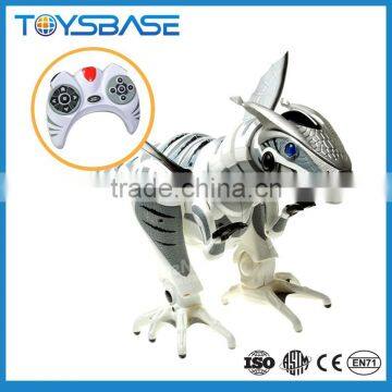 2015 remote plasticwalking dinosaur toy with EN71,made in china