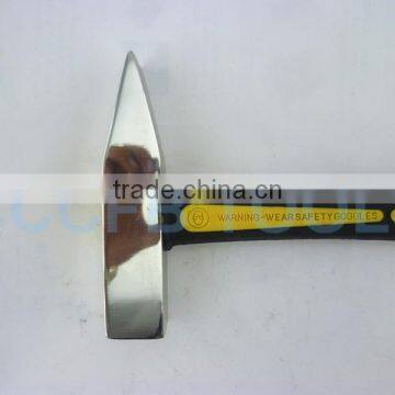 Stainless Steel Rubber Handle Hammer Cross Pein Engineers photo-3