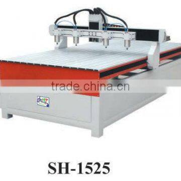 CNC Router Machine SH-1525 with X Y Working Area 1500x2500mm and Z Working Area 200mm