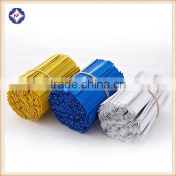 plastic coated double wire nose bar for surgical face mask