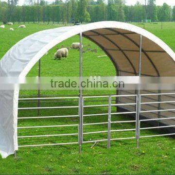 Fabric Cattle Hutch , ivestock Shelter, multi-purpose shelter. Goat Shed