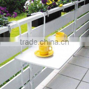 Universally Adjustable Outdoor Folding Balcony Hanging Table photo-2