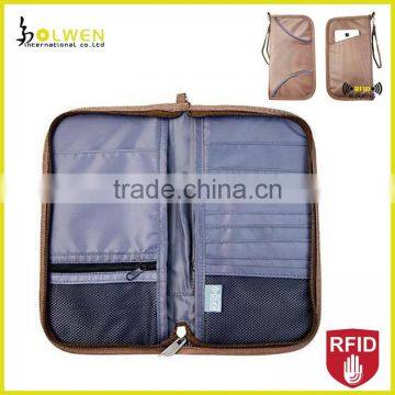 RFID Blocking Credit Card Holders Travel Wallet