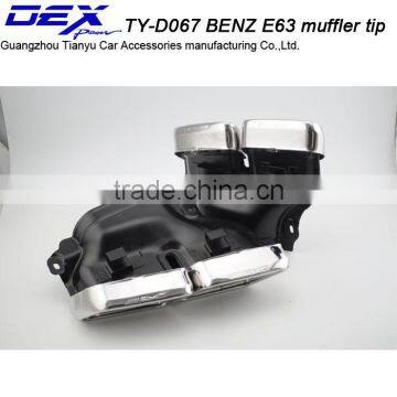 DEX TianYu Hot Sale Car Accessories Tuning B-enz Amg E63 Exhaust Muffler Tip photo-2