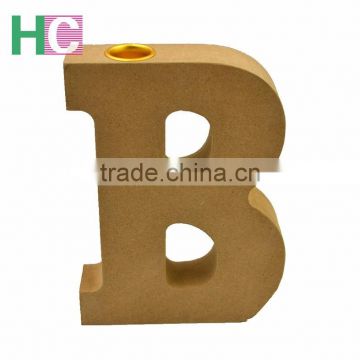 2017 Customized Letter Shape Craft Handle Holder