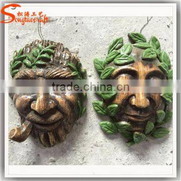 Latest Design Antique Artificial Face Masks Plstic Handmade Craft for Customization photo-6