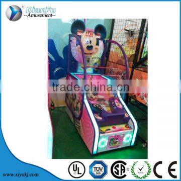 2016 Hot sale cute basketball arcade game machine kids basketball machine