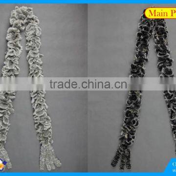 High Quality Knitted Rex-Rabbit Scarf photo-2
