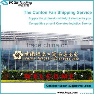 The shipping service for 117th Conton Fair in Guangzhou