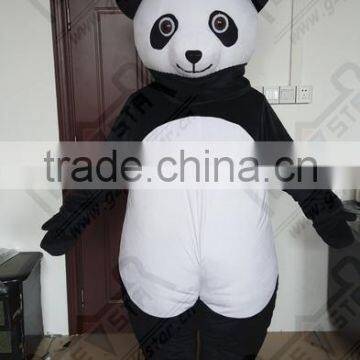 New panda cartoon party costume panda mascot for carnival