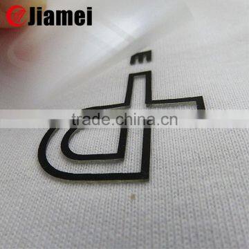 Customized logo 3d rubber pvc heat transfer release paper