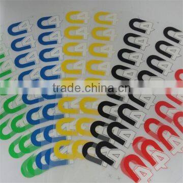 Qingdao Factory Custom High Qulaity CMYK Garment Clothing Apparel Heat Transfer Label photo-3