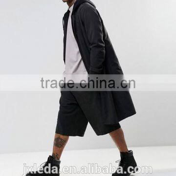 High Quality Fashion Oversized Sleeveless Turtle Neck Tee Shirt Made in China Custom Factory photo-4