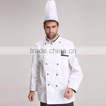 2016 fashion class chef coat uniform designer chef uniforms clothes