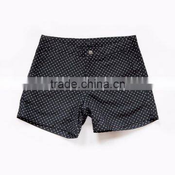 Customize Designed Worn All Day Swim Short Digital Printing All Over Polka Pot Board Short Quick Drying Recycled And Recyclable photo-2