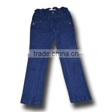 Blue Jeans for Kids and Babies elastic waist jeans