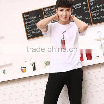 Men's Short-sleeved Summer T-shirt Loose Cotton photo-2