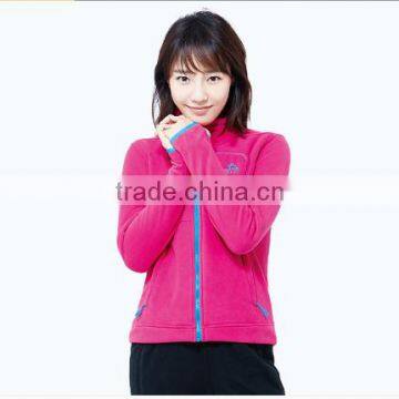 Fashion Design Women Sport Wholesale Fleece Jackets