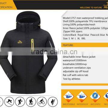 Wholesale naturalife waterproof men outdoor jacket