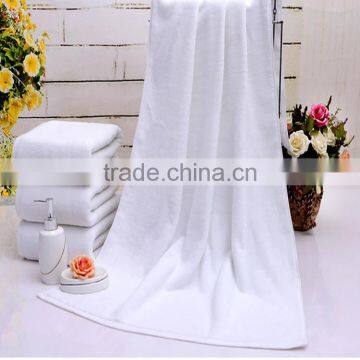 Pure Cotton Hotel Towel Line 21 70 * 140 Cm400g White Cotton Towel photo-2