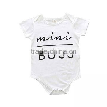 S17536A 2017 Newborn Infant Boys Jumpsuit With Short Sleeve photo-3