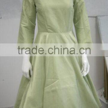 Vintage 1950's Rockabilly Swing Dress Vintage 50s Rockabilly Dress photo-5