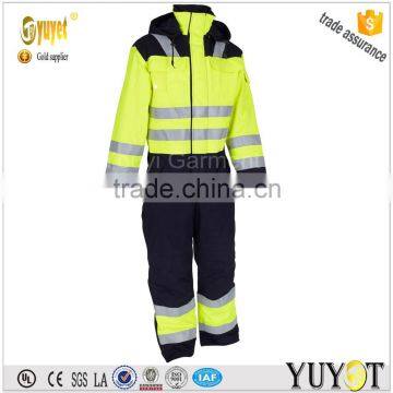 Euro Stander Hi Vish Ligh Green Coverall With 3M FR Reflective Tape