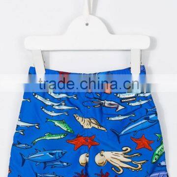 Hot Sale Summer Little Baby Boys Print Swim Shorts Custom Beach Board Shorts Swim Trunks Wholesale photo-2