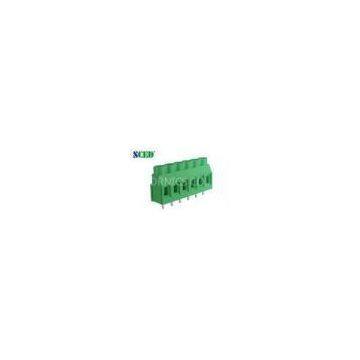 Pitch 7.62mm Single Deck PCB Terminal Block for Switch , 2P - 16P 300V 30A