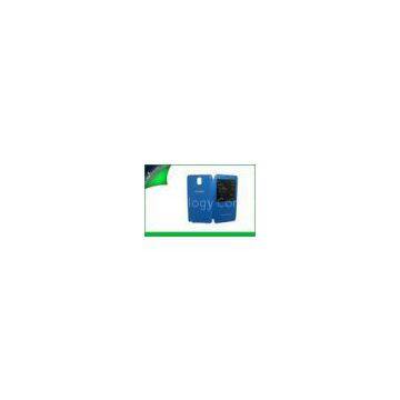 Fashion Blue Samsung Mobile Phone Cases For Galaxy Note 3 With Sleep Function