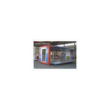 Colorful Portable Coffee Shop Container House with Steel Frame Sandwich Panel