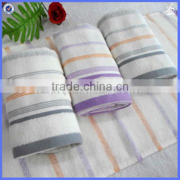 skin-friendly dobby stripes towels and terry towels with dobby border