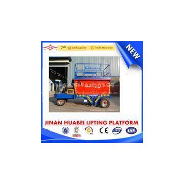 China Low Price Four Wheel Scissor Lift Platform & Four Wheel Lift Platform photo-2