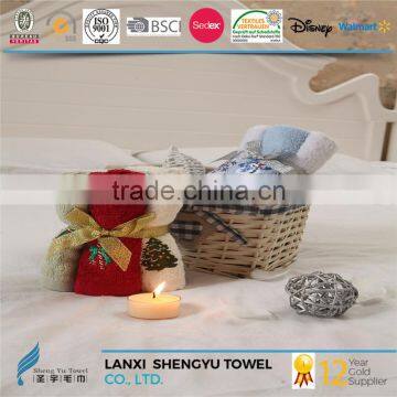 Bamboo Fiber Two Pcs Face Towel Set