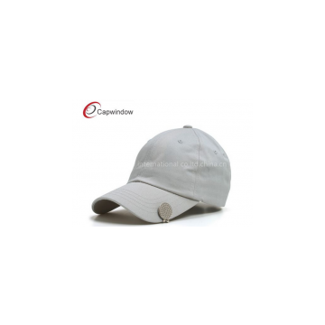 6 Panel Unstructed Fit Polo Golf Baseball Hats with Brushed Cotton