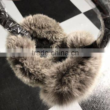 SJ774 Top Quality Warm Rex Rabbit Earmuffs