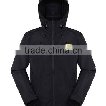 customize waterproof mens rain jacket