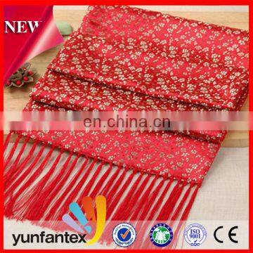 2016 the latest design beautiful and high quality chinese traditional style scarf best gift for wife friends parents