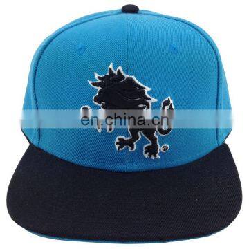 China factory high quality new design wholesale cheap embroidery flat brim plastic buckle 100% cotton custom