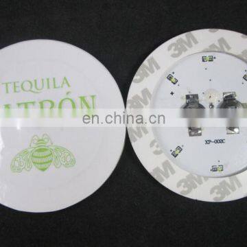 Good Quality Led Coaster 8led Bottle Coaster 3M Bottle Sticker photo-3